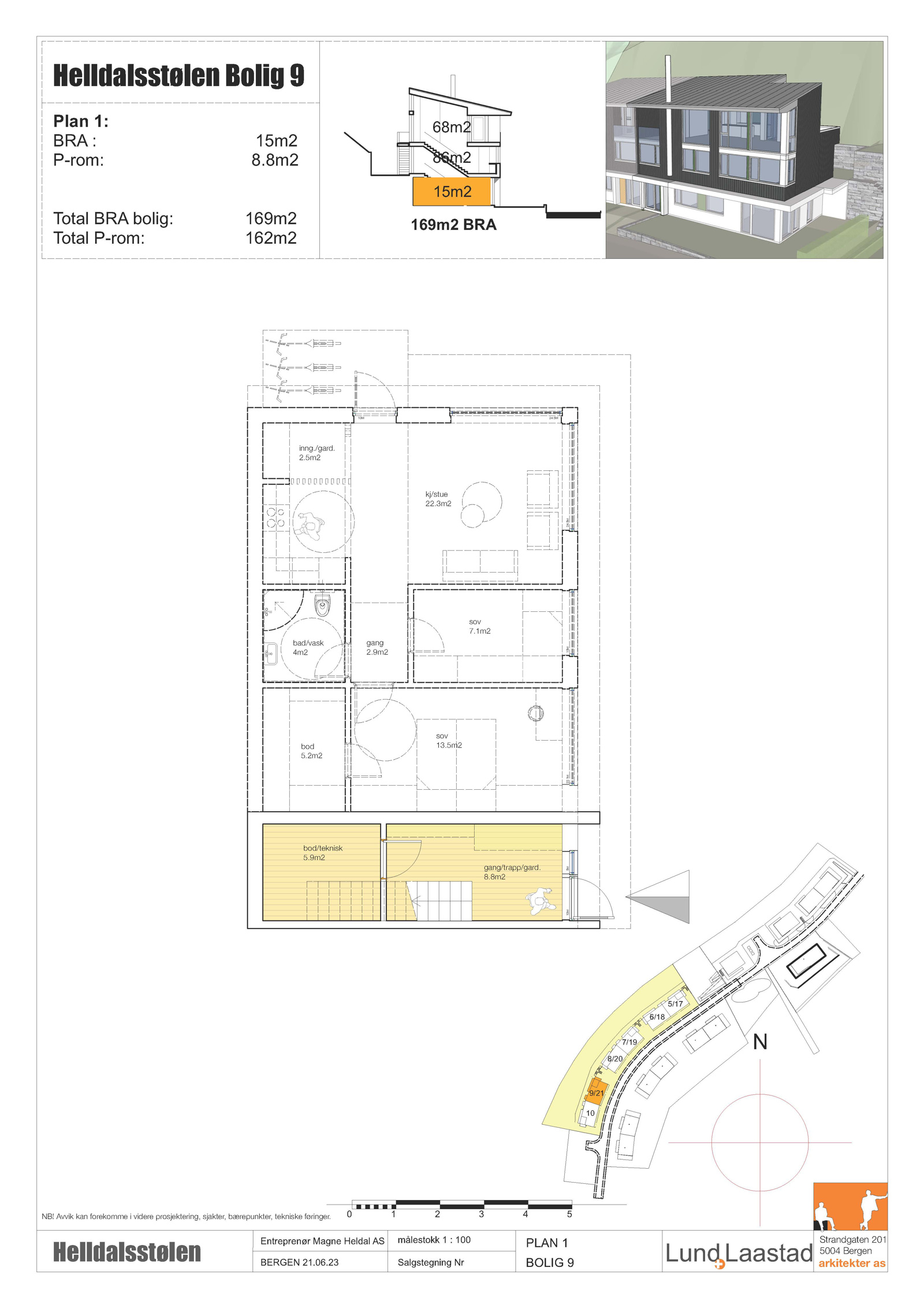 Planløsning 1. etasje